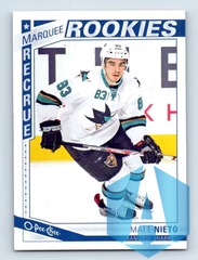2013-14 O-Pee-Chee Marquee Rookies Matt Nieto RC #633